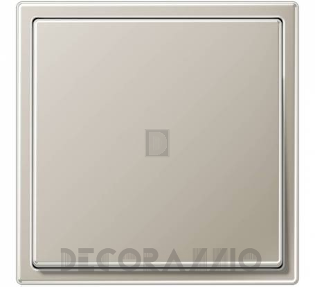 Выключатель одинарный Jung LS - LS_990_Metal_2