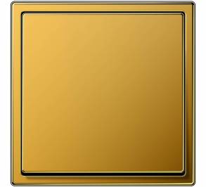 Выключатель одинарный Jung LS, LS_990_Metal_6
