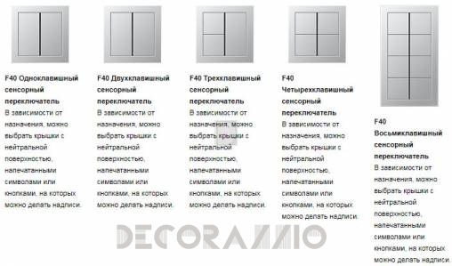 Выключатель одинарный Jung FD - FD_Design_1_1