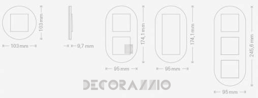Выключатель тройной Gira Gira Studio - Gira Studio_1_4