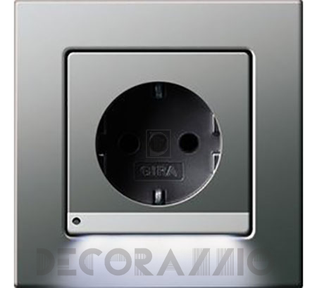 Розетка электрическая Gira E2 - Gira_SCHUKO_socket_outlet_with-LED_orientation_light_2