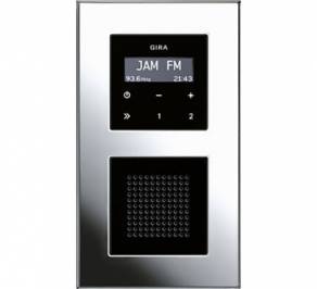 Выключатель одинарный Gira E2, Gira_RDS_flush-mounted_radio_4