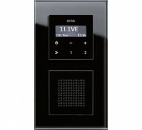 Выключатель одинарный Gira E2, Gira_RDS_flush-mounted_radio_5