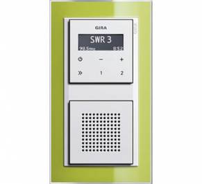 Выключатель одинарный Gira E2, Gira_RDS_flush-mounted_radio_8