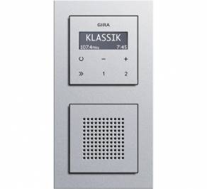 Выключатель одинарный Gira E2, Gira_RDS_flush-mounted_radio_9