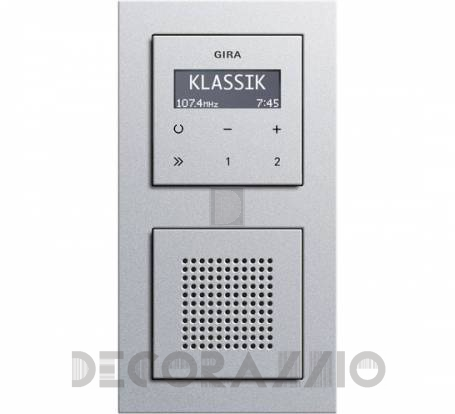 Выключатель одинарный Gira E2 - Gira_RDS_flush-mounted_radio_9
