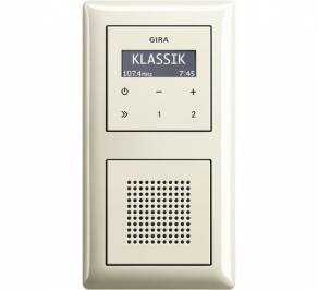 Выключатель одинарный Gira E2, Gira_RDS_flush-mounted_radio_10