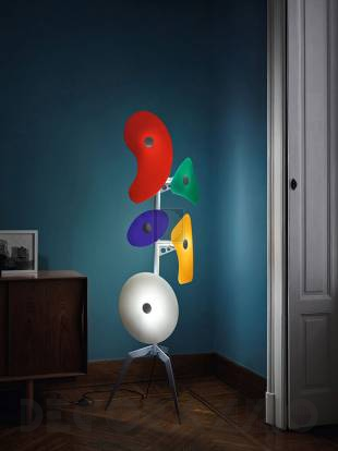 Светильник напольный (Торшер) Foscarini Orbital/Bit - orbital-floor-coloured