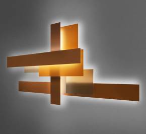 Светильник  настенный накладной (Бра) Foscarini Fields, fields-wall-orange