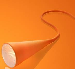 Светильник  настольный (Настольная лампа) Foscarini Uto, uto-table-orange