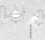 Светильник  настенный накладной (Бра) Diesel Living with Foscarini Smash - LI4152 52 E
