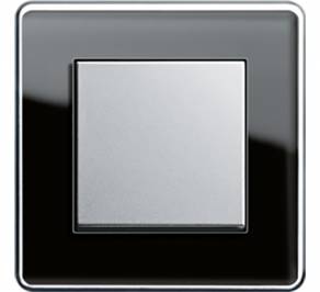 Выключатель одинарный Gira Esprit, Esprit_glass_C_1_1