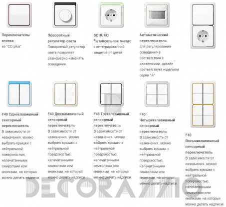Выключатель одинарный Jung CD - CD_plus_16_1