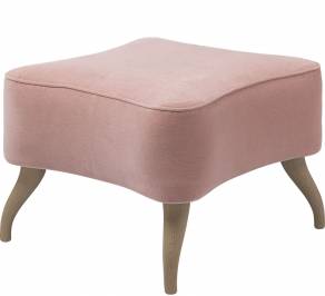 Оттоманка Gubi Gubi Olsen Collection, Bonaparte_Ottoman_Oak_Pink
