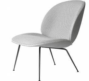 Кресло Gubi GamFratesi Collection, LoungeChair_BlackChrome_Backhausen_Korb
