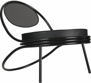 Кресло Gubi Mategot Collection, Copacabana_Black