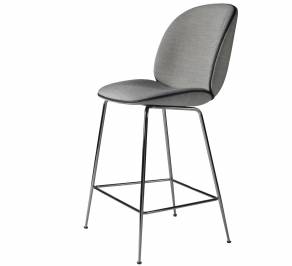Стул барный Gubi Beetle Counter Chair, BlackChrome_KvadratRemix65