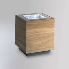 Светильник уличный напольный накладной Delta Light EXPO, 226 35 15 TEAK-INOX
