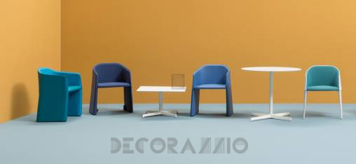 Кресло Pedrali Laja - Wood 884