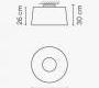 Светильник  потолочный  (Светильник) Vibia Tube - 6110
