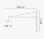 Светильник  настенный настенный (Бра) Vibia Tempo - 5757
