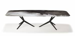 стол обеденный Cattelan Italia Atlantis, Atlantis Crystalart GFM69 / GFM73