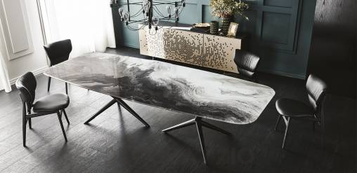 стол обеденный Cattelan Italia Atlantis - Atlantis Crystalart GFM69 / GFM73