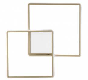 Светильник  настенный накладной (Бра) Ondaluce Dowel, PL.DOWEL/PC-ORO