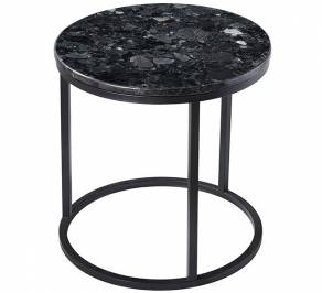 Кофейный, журнальный столик RGE Accent Black Crystall, 113161+113061