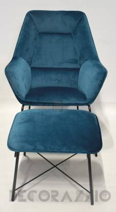 Кресло RGE Adele armchair with foot stool - 116001