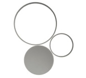 Светильник  настенный накладной (Бра) Ondaluce Pois, PL.POIS/SILVER-PC