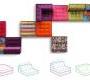 Диван модульный Roche Bobois Mah Jong - 
