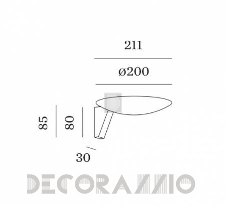 Светильник настенный настенный (Бра) Wever & Ducre SCAVA - 350168