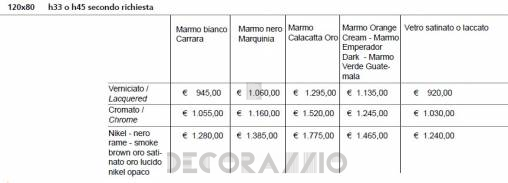 Журнальный столик прямоугольный Sigerico ART. SIMPLY TAVOLO / TABLE