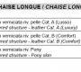 Шезлонг Sigerico ART. E/4/C CHAISE LONGUE