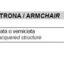 Кресло Sigerico ART. E/32/S ARMCHAIR