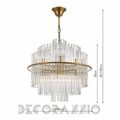 Люстра DAR Lighting Lukas - LUK1735