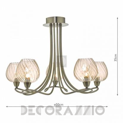 Светильник потолочный подвесной (Люстра) DAR Lighting Sivyer - SIV5475