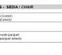 Стул Sigerico ART. E/183/S CHAIR