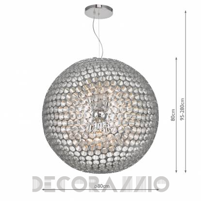 Люстра DAR Lighting Serafina - SER8650