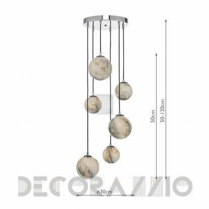 Люстра DAR Lighting Mikara - MIK0650