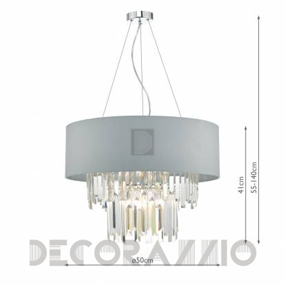 Люстра DAR Lighting Halle - HAL0639