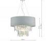 Люстра DAR Lighting Halle - HAL0639