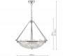 Люстра DAR Lighting Avril - AVR0350