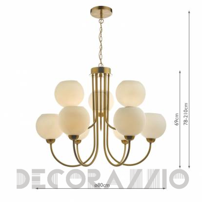 Люстра DAR Lighting Indra - IND1335