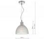 Светильник потолочный подвесной (Люстра) DAR Lighting Cytheria 1 - CYT0108