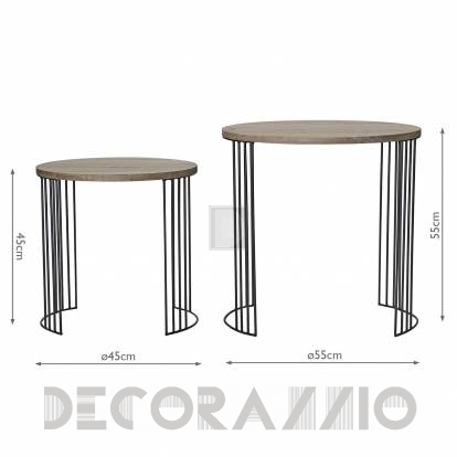 Стол DAR Lighting Drum - 001DRU001