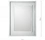 Зеркало навесное DAR Lighting Swan - 002SWA9070