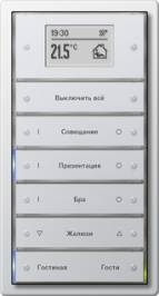 Светильник    (Выключатель одинарный) Gira F100, 2043112