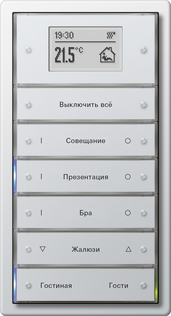 Светильник    (Выключатель одинарный) Gira F100 - 2043112